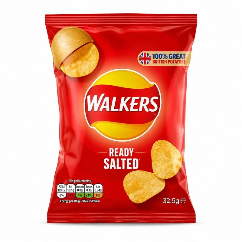 Walkers Crisps Ready Salted